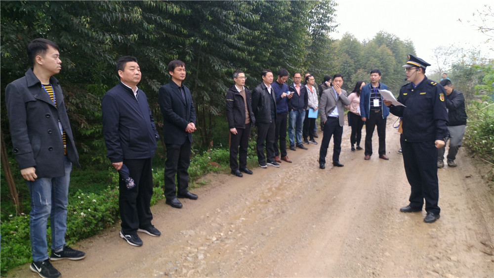 1.调研垃圾消纳场整改情况