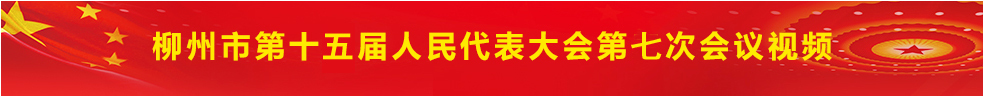 柳州市第十五届人民代表大会第七次会议视频